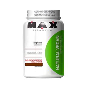 Natural Vegan - Max Titanium - 500g - Baunilha
