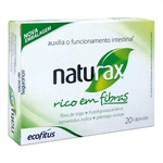 Naturax Com 20 Capsulas - Regula O Intestino - Ecofitus