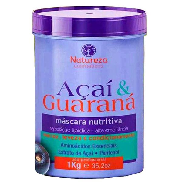 Natureza Cosméticos Açaí e Guaraná Máscara Nutritiva - 1kg