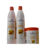Naturiun Kit Papaya Maycrene (shamp + Cond + Másc)
