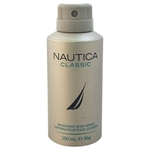 Nautica clássico por Nautica para homens - 5 oz Desodorante Spr corpo