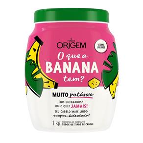 Nazca Creme Hidratante Origem Vegano Banana 1Kg