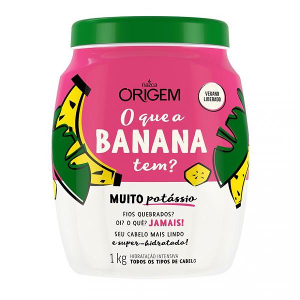 Nazca Creme Hidratante Origem Vegano Banana 1kg