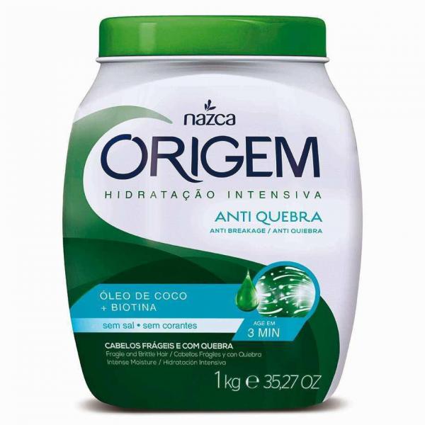 Nazca Creme Hidratante Vegano Origem Anti Quebra 1kg