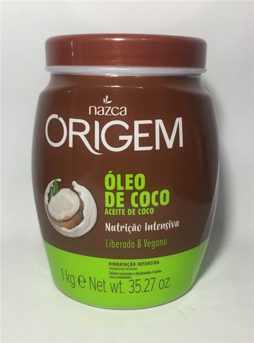 Nazca Origem Creme Óleo de Coco 1Kg