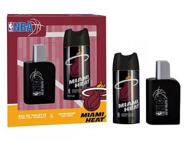 NBA Miami Heat Perfume Masculino - 100ml + Desodorante 150ml