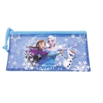 Necessaire Azul Anna Elsa & Olaf Frozen 11X20cm
