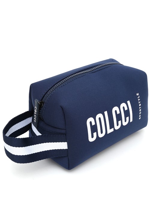 Necessaire Colcci Fitness Logo Azul