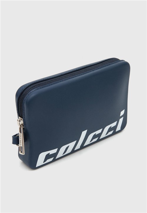 Necessaire Colcci Logo Azul-Marinho