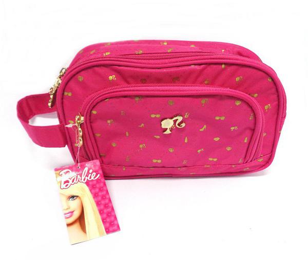 Necessaire Feminina Grande Barbie Nc14206bb Monograma Pink - Luxcel