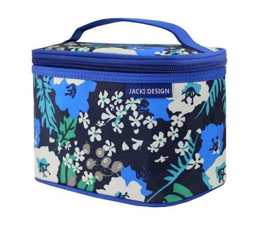 Necessaire Frasqueira Estampada Tam. P Jacki Design Miss Douce Azul Floral
