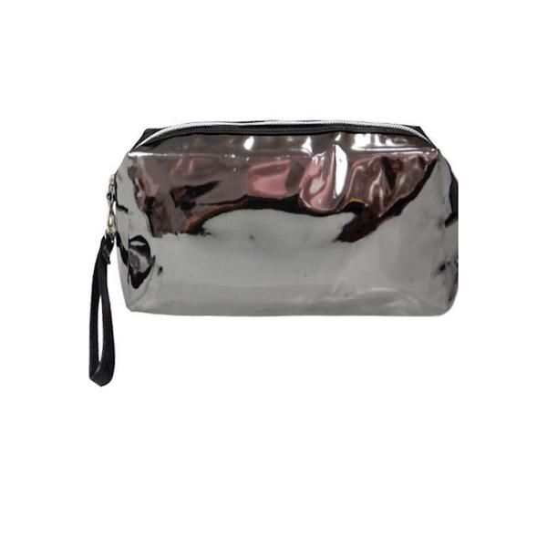 Necessaire Holográfica - Chumbo - Glamour Pink