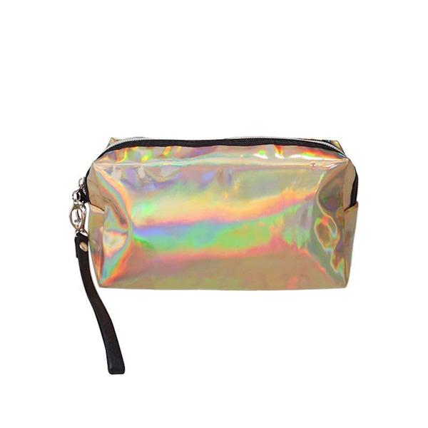 Necessaire Holográfica - Ouro Light - Glamour Pink