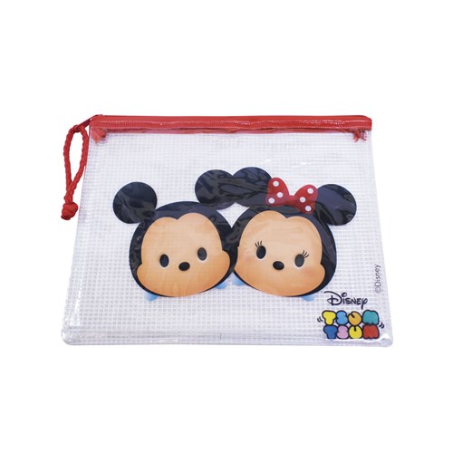 Necessaire Mickey & Minnie Tsum Tsum 17X21cm - Disney