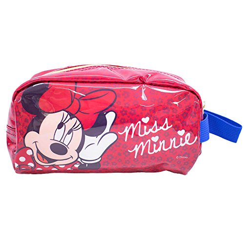 Necessaire Vermelho Miss Minnie 23X11cm - Disney