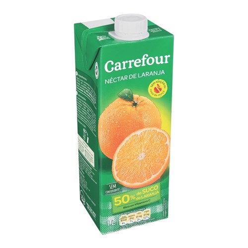 Néctar de Laranja Carrefour 1 Litro
