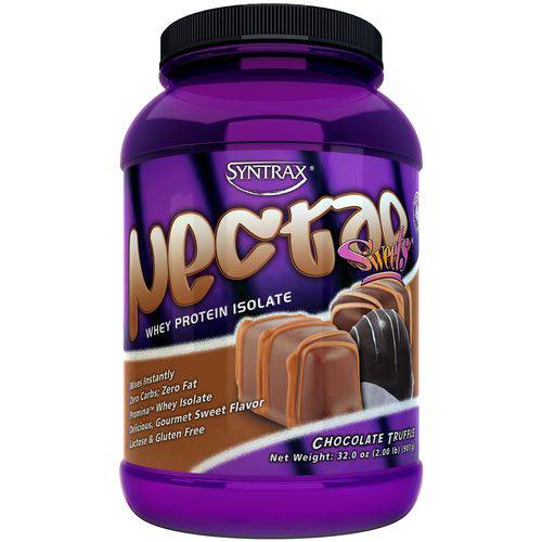 Nectar Whey Protein Isolate (2lbs/907g) - Syntrax - Chocolate Truffle(Trufa de Chocolate)