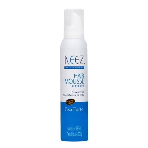 Neez Hair Mousse - Fixação Forte 150ml