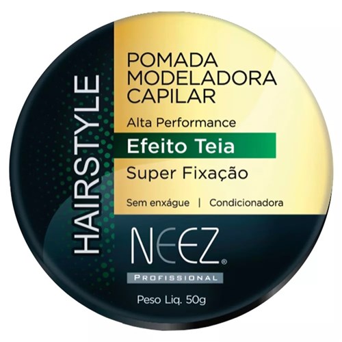 Neez Hairstyle Pomada Modeladora Capilar 50G - Efeito Teia
