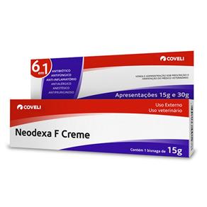 Neodexa F Creme 15g - Pomada para Tratamento de Ferimentos.