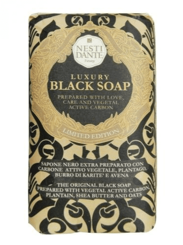 Nesti Dante - Luxury Black Soap - Sabonete em Barra 250G (250 Gramas)