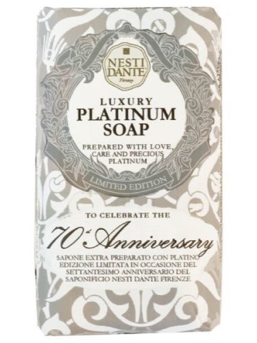 Nesti Dante - Luxury Platinum Soap - Sabonete em Barra 250G (250 Gramas)