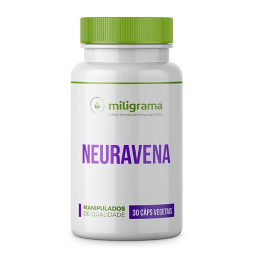 Neuravena 500Mg - Aumento da Atividade e Função Cerebral - 30 Cápsulas Vegetais