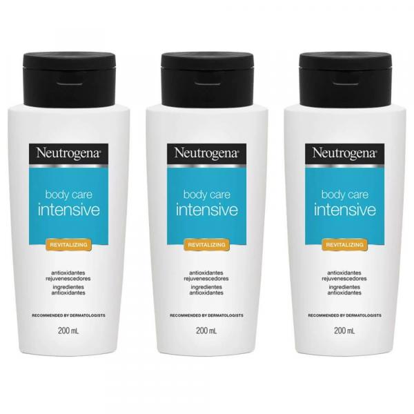 Neutrogena Body Care Intensive Revitalizing Hidratante 200ml (Kit C/03)