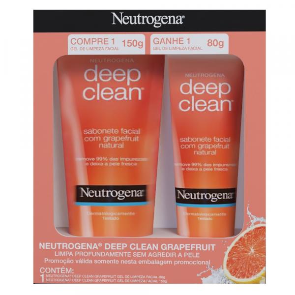 Neutrogena Deep Clean Kit - 2 Sabonetes Faciais Grapefruit