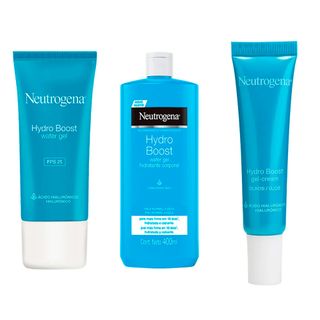 Neutrogena Hydro Boost Kit – Hidratante Facial + Hidratante Corporal + Hidratante para Olhos Kit