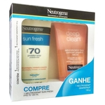 Neutrogena Sun Fresh FPS70 +Sabonete Grapefruit - 150g