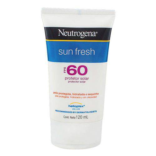 Neutrogena Sun Fresh Loção Fps 60 120ml +1 Faixa de Cabelo