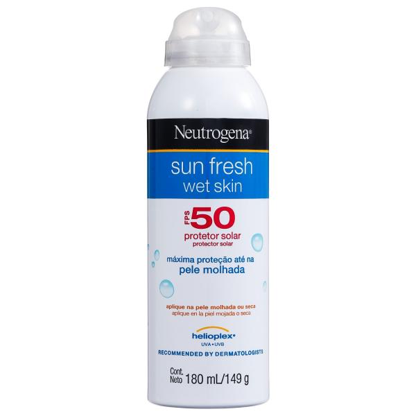 Neutrogena Sun Fresh Wet Skin FPS 50 - Protetor Solar 180ml