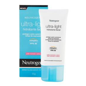 Neutrogena Ultra-Light Hidratante Facial FPS30 Pele Normal a Seca