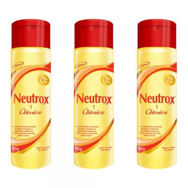 Neutrox Clássico 0% Sal Condicionador 100g (Kit C/03)