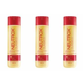 Neutrox Clássico Shampoo 350ml - Kit com 03