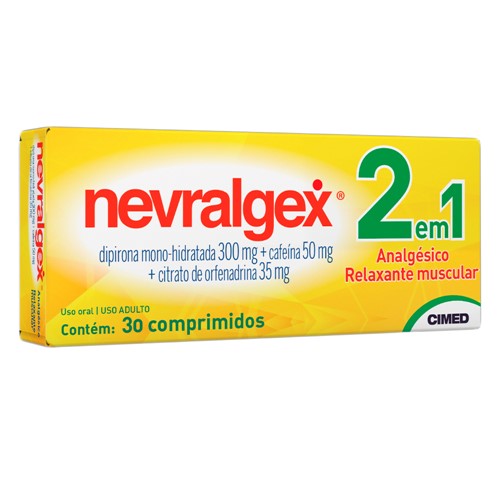 Nevralgex com 30 Comprimidos
