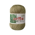 New Bamboo Algod?o Quente Macio Natural Knitting Crochet malhas de l? Fios 50g F
