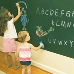 New Children Drawing Pvc Blackboard Removível Reutilizável Grateful
