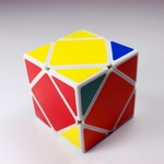 New Shengshou Skewb enigma Puzzle Cube Cube Branco Ângulo