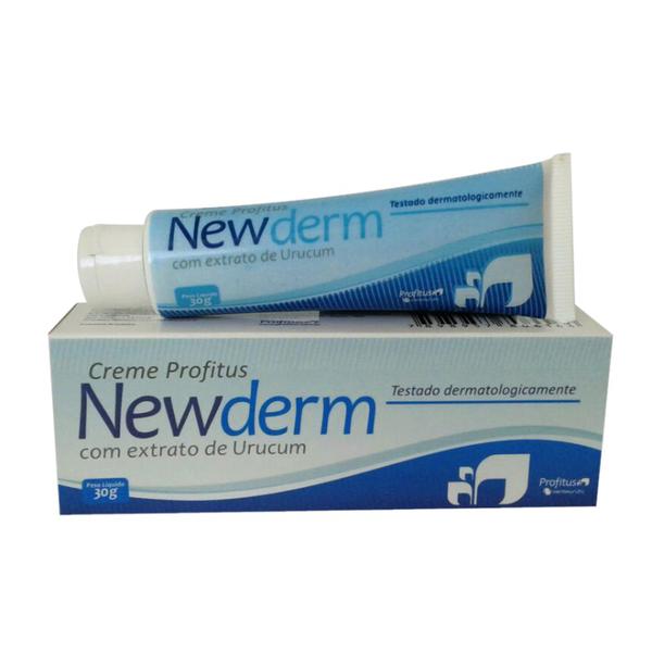 Newderm 30g com Ativo 100% Natural de Urucum - Profitus