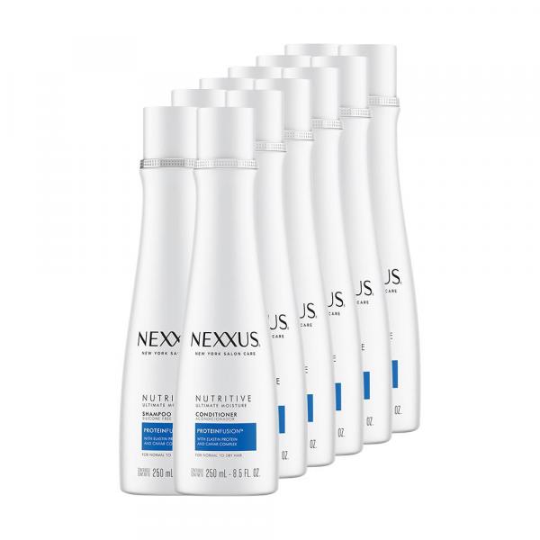 Nexxus Co Nut Restor 250ml e Shampoo Nutrit Ult Moist 250ml