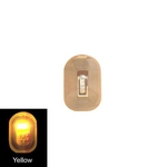 NFC Dicas Nail Art DIY Adesivos Telefone LED decoração leve flash partido pontas das unhas
