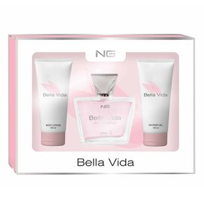 NG Parfum Bella Vida Kit - EDP + Loção Corporal + Gel de Banho Kit