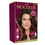 Niasi - Biocolor Coloração Creme Kit N° 5.0 Castanho Claro Luxuoso - 40g