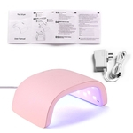 48W inteligente indução UV Lâmpada LED para Nails Secador de Manicure Gel prego lâmpada de secagem Lamp Redbey