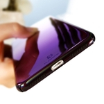 Niceday Chapeamento Cor Gradual Phone Case Ultra Slim, desquebrar Shockproof Waterproof PC Capa protetora dura para o iPhone e Samsung