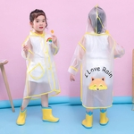 Crianças Raincoat bonito Waterproof Padrão respirável animal Raincoat