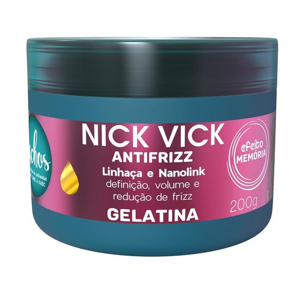 Nick Vick Antifrizz Cachos Gelatina 200g - Nick Vick