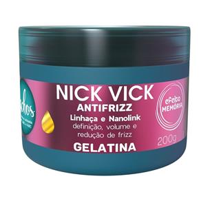Nick Vick Antifrizz Cachos Gelatina 200g